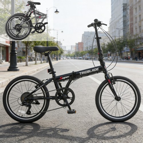 Inch unisex folding bike - 20,