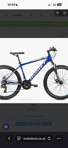 Romet mountain bike 29in - r.9.2,